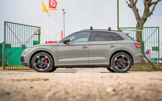 Audi SQ5 cena 189000 przebieg: 48900, rok produkcji 2019 z Białystok małe 596